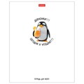 Тетрадь обложка пластик, А5, 48 л., скоба, клетка, тиснение, HATBER "Кто круче?" (микс в спайке), 089215, 48Т5В1пл 405277