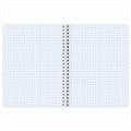Тетрадь А5 80 л. BRAUBERG, гребень, клетка, обложка картон, "Color" (микс в спайке), 404413 404413