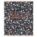 Тетрадь А5 96 л. BRAUBERG скоба, клетка, обложка картон, "Terrazzo" (микс в спайке), 404437 404437