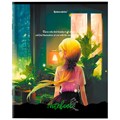 Тетрадь А5, 80 л., BRAUBERG, скоба, клетка, обложка картон, "Anime Girls", 404412 404412