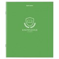 Тетрадь А5, 80 л., BRAUBERG, скоба, клетка, обложка картон, "Knowledge", 404409 404409