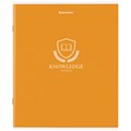 Тетрадь А5, 80 л., BRAUBERG, скоба, клетка, обложка картон, "Knowledge", 404409 404409