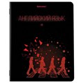 Тетради предметные, КОМПЛЕКТ 12 ПРЕДМЕТОВ, 48 листов, глянцевый УФ-лак, BRAUBERG, "DARK", 404028 404028