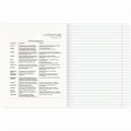 Тетрадь предметная VINTAGE 48 л., SoftTouch, ЛИТЕРАТУРА, линия, подсказ, BRAUBERG, 405156 405156