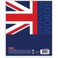 Тетрадь-словарь для записи английских слов А5 48 л., скоба, клетка, BRAUBERG, справка, 403562 403562