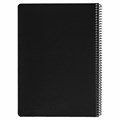Тетрадь А4 80 л. BRAUBERG "Metropolis", спираль пластиковая, клетка, обложка пластик, ЧЕРНЫЙ, 404742 404742