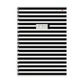 Тетрадь А4 96 л. АЛЬТ гребень, клетка, глянцевая ламинация, "BLACK&WHITE" (3 вида), 7-96-1354 405388