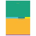 Тетрадь А4, 60 л., BRAUBERG, скоба, клетка, обложка картон, "Color", 404043 404043