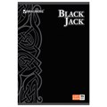 Тетрадь А4, 96 л., BRAUBERG скоба, клетка, выборочный лак, БЛЭК ДЖЭК, 401853 401853