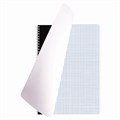 Тетрадь А4, 96 л., BRAUBERG, гребень, клетка, обложка картон, КРАСИВЫЕ ЦВЕТЫ, 403072 403072
