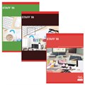 Тетрадь А4, 96 л., STAFF Basic скоба, клетка, офсет №2 ЭКОНОМ, обложка картон, "ОФИСНАЯ КЛАССИКА", 403073 403073 - фото 278973