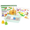 Кинетический Умный песок "Чудесный замок" с песочницей и формочками, 1 кг, BRAUBERG KIDS, 664918 664918