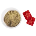 Песок для лепки кинетический BRAUBERG KIDS, песочный, 500 г, 2 формочки, ведерко, 665094 665094