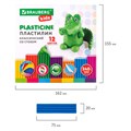 Пластилин классический BRAUBERG KIDS, 12 цветов, 240 г, стек, ВЫСШЕЕ КАЧЕСТВО, 106436 106436