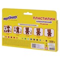 Пластилин классический ЮНЛАНДИЯ "ЮНЛАНДИК-МУЗЫКАНТ", 16 цветов, 320 г, ВЫСШЕЕ КАЧЕСТВО, 105030 105030