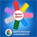 Пластилин на растительной основе (тесто для лепки) ПИФАГОР, 7 цветов, 420 г, пластиковое ведро, 104545 104545