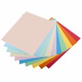 Бумага для оригами и аппликаций 21х21 см, 100 листов, 10 цветов, ОСТРОВ СОКРОВИЩ, 111947 111947