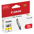Картридж струйный CANON (CLI-481Y XL) для PIXMA TS704 / TS6140, желтый, ресурс 512 страниц, оригинальный, 2046C001 363220 - фото 284894