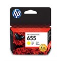 Картридж струйный HP (CZ112AE) Deskjet Ink Advantage 3525/5525/4515/4525 №655, желтый, оригинальный 361012 - фото 284974