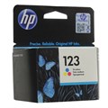 Картридж струйный HP (F6V16AE) Deskjet 2130, №123, цветной, оригинальный, ресурс 100 стр. 362196 - фото 284994