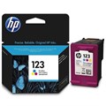Картридж струйный HP (F6V16AE) Deskjet 2130, №123, цветной, оригинальный, ресурс 100 стр. 362196