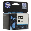 Картридж струйный HP (F6V17AE) Deskjet 2130, №123, чёрный, оригинальный, ресурс 120 стр. 362197 - фото 284996