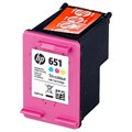 Картридж струйный HP (С2P11AE) Ink Advantage 5575/5645/OfficeJet 202, №651, цветной, оригинальный, ресурс 300 стр., C2P11AE 362255