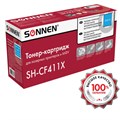 Картридж лазерный SONNEN (SH-CF411X) для HP LJ Pro M477/M452 ВЫСШЕЕ КАЧЕСТВО голубой, 5000 страниц, 363947 363947