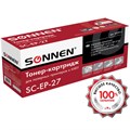Картридж лазерный SONNEN (SC-EP-27) для CANON LBP-3200/MF3228/3240/5730, ВЫСШЕЕ КАЧЕСТВО, ресурс 2500 стр., 362912 362912