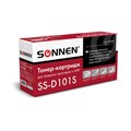 Картридж лазерный SONNEN (SS-D101S) для SAMSUNG ML2160-2168/SCX-3400/05-07, ВЫСШЕЕ КАЧЕСТВО, ресурс 1500 стр., 362435 362435