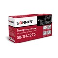 Картридж лазерный SONNEN SB-TN2275 для BROTHER HL-2240R/2240DR/2250DNR, ресурс 2600 страниц, 363071 363071