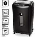 Уничтожитель (шредер) BRAUBERG S18-S, БЕСШУМНЫЙ, 2 уровень секретности, полоски 6 мм, 18 листов, корзина 28 литров, 530961 530961