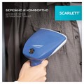 Отпариватель ручной SCARLETT SC-GS135S23, 1600 Вт, 25 г/мин, резервуар 0,36 л, 1 режим, белый/синий 458302