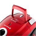Пылесос BRAYER BR4221, с пылесборником, 2000 Вт, мощность всасывания 380 Вт, черный/красный 456123