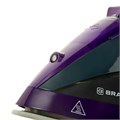 Утюг BRAYER BR4001, OneTemp, 2600 Вт, керамическое покрытие, самоочистка, антикапля, автоотключение, антинакипь 456107
