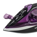 Утюг SONNEN SI-270, 2600 Вт, керамическое покрытие, антикапля, антинакипь, черный/фиолетовый, 455280 455280