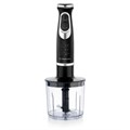 Блендер погружной BRAYER BR1240, 800 Вт, 2 скорости, 3 насадки, стакан, черный 456600