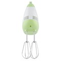 Миксер SCARLETT SC-HM40S15, 400 Вт, 5 скоростей, 2 венчика, 2 крюка для теста, белый/зеленый 455876