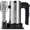 Миксер TIMBERK T-HM40S49, 550 Вт, 5 скоростей, 2 венчика, 2 крюка для теста, подставка, стальной 457227