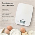 Весы кухонные BQ (БИ-КЬЮ) KS1006, электронный дисплей, максимальный вес 5 кг, тарокомпенсация, пластик, 86191523 457485