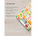 Весы кухонные BQ (БИ-КЬЮ) KS1010, электронный дисплей, max вес 5 кг, тарокомпенсация, закаленное стекло, с рисунком, 86191803 457486