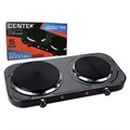 Настольная электрическая плита CENTEK CT-1507, 2000Вт, 2 конфорки, 5 режимов нагрева, черная, CT-1507 Black 457592