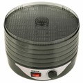 Сушилка для овощей CENTEK CT-1658, объём 4 л, 270 Вт, 5 поддонов, механическое управление, черная 457606