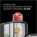 Соковыжималка POLARIS PEA 0829 Fruit Fusion, 800 Вт, стакан 0,35 л, емкость жмыха 1 л, пластик, сталь/черный, 15935 456738