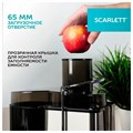 Соковыжималка SCARLETT SC-JE50S53, 1000 Вт, стакан 0,6 л, емкость жмыха 1 л, пластик, сталь/черный 457196