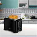 Тостер MOULINEX LT140811, 800 Вт, 2 тоста, 7 режимов, пластик, черный, 8010000210 456477