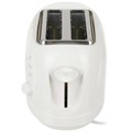 Тостер POLARIS PET 0702L, 750 Вт, 2 тоста, 6 режимов, механическое управление, пластик, белый, 03277 456740
