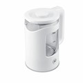 Чайник BQ (БИ-КЬЮ) KT2000G, 1,5 л, 1500 Вт, закрытый нагревательный элемент, стекло, белый, 86192234 457559