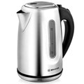 Чайник BRAYER BR1014, 1,7 л, 2200 Вт, закрытый нагревательный элемент, сталь 456057
