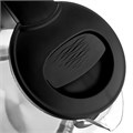 Чайник BRAYER BR1026, 1,8 л, 2200 Вт, закрытый нагревательный элемент, стекло, черный 456067